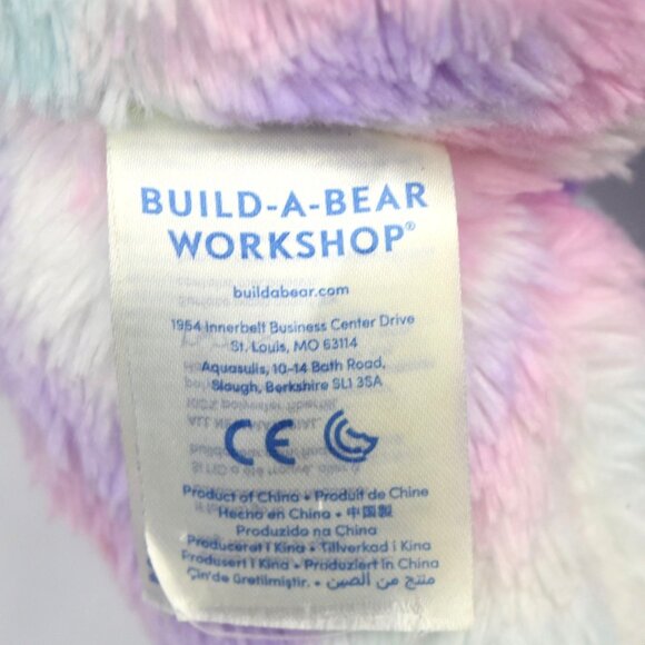 Build A Bear Kitty Cat Plush Pastel Swirl Tie Dye 16 inch BAB - Picture 7 of 7